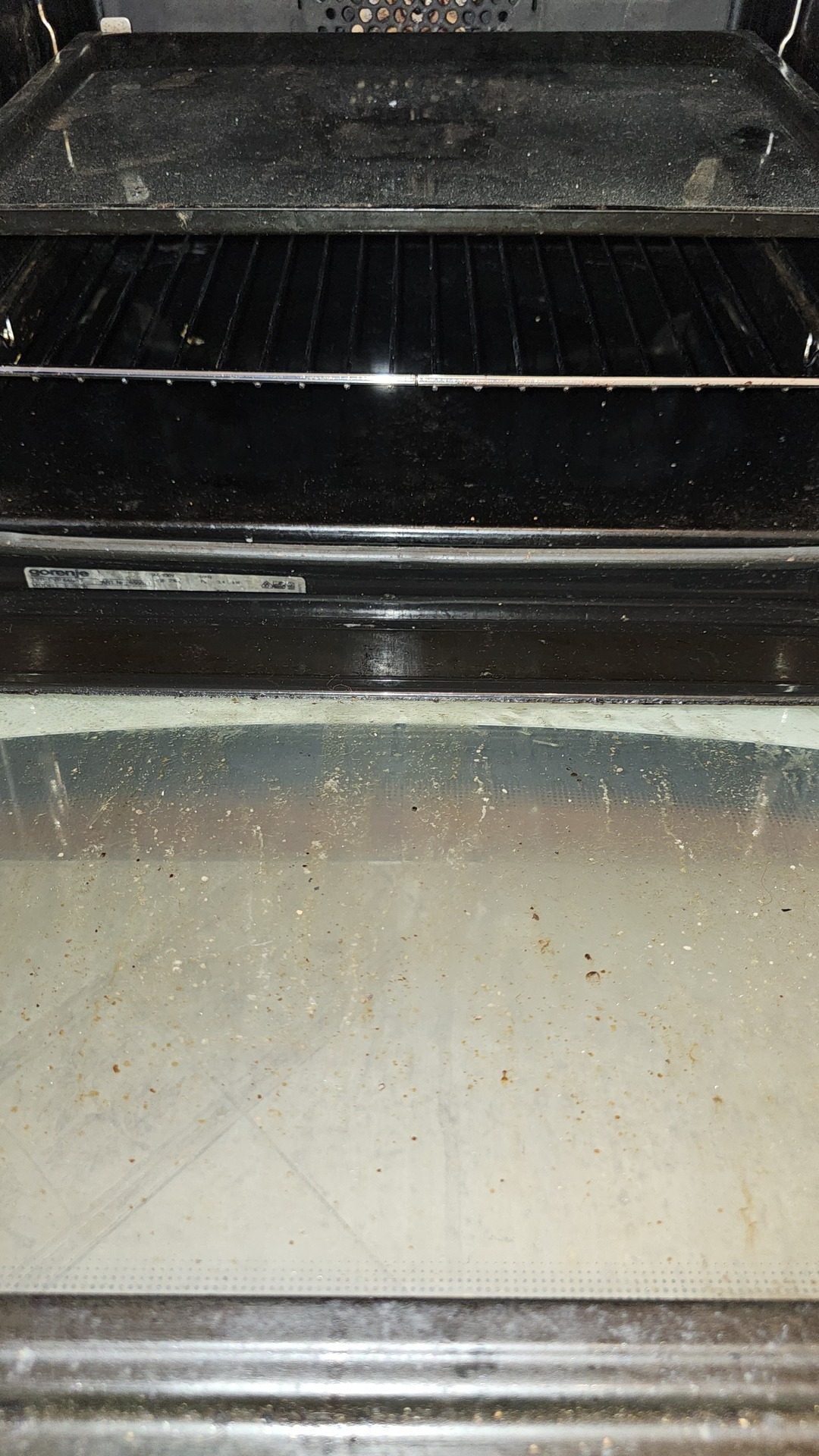 Before photo for Почистване на фурна